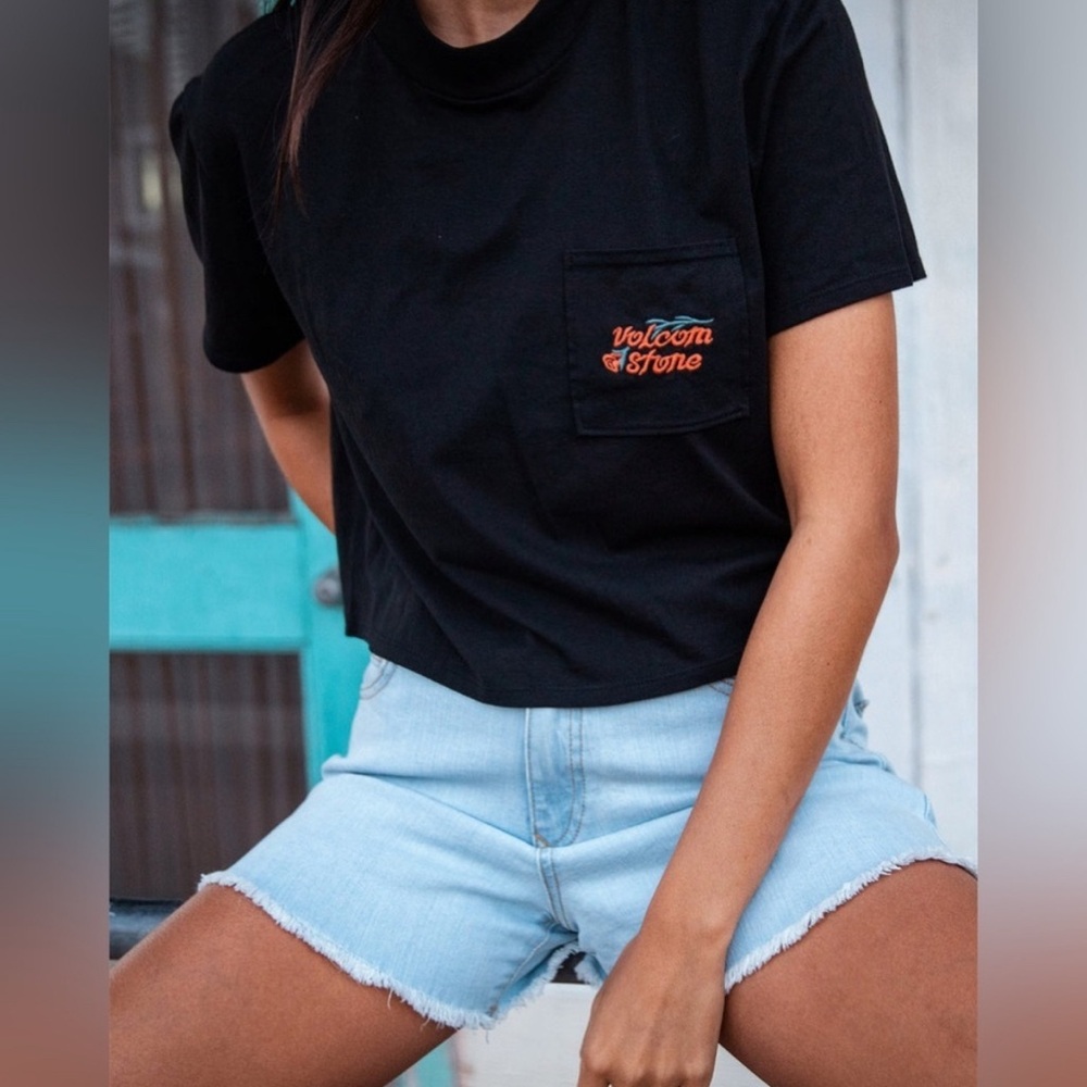 Volcom Tee with Vibrant Logo